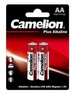 Батарейка АА/LR6 (блистер 2шт.) Camelion