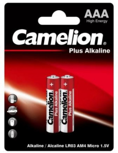 Батарейка ААА/LR03 (блистер 2шт) Camelion