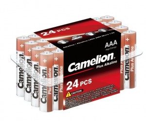 Батарейка ААА/LR03 (бокс 24) Camelion